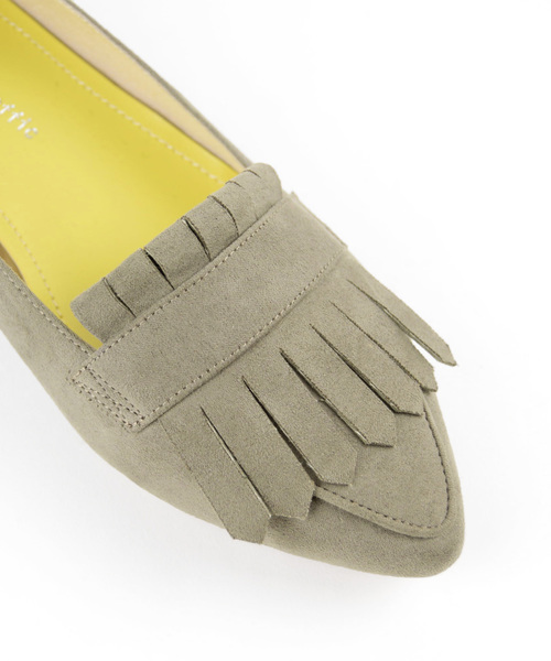 WA ORiental TRaffic（ダブルエーオリエンタルトラフィック）の「春夏★フリンジローファー★8619（ローファー・レディース・グレー/ベージュ/ブラック・37/34/36/35/38/39/40/41/42/33/43）」の13枚目の写真