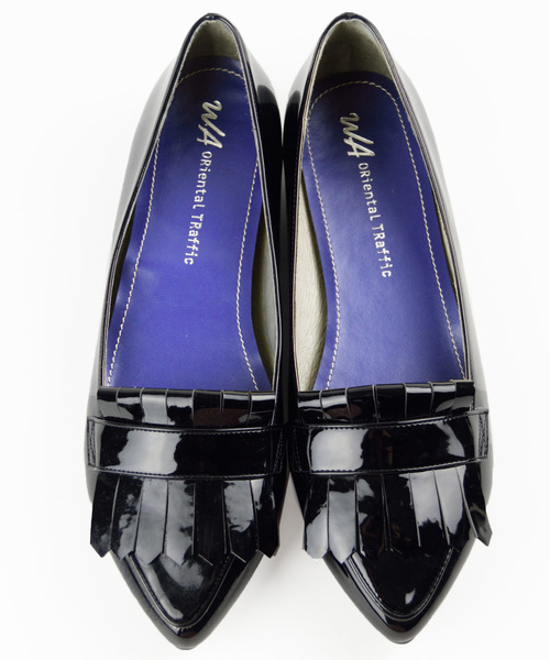 WA ORiental TRaffic（ダブルエーオリエンタルトラフィック）の「春夏★フリンジローファー★8619（ローファー・レディース・グレー/ベージュ/ブラック・37/34/36/35/38/39/40/41/42/33/43）」の4枚目の写真