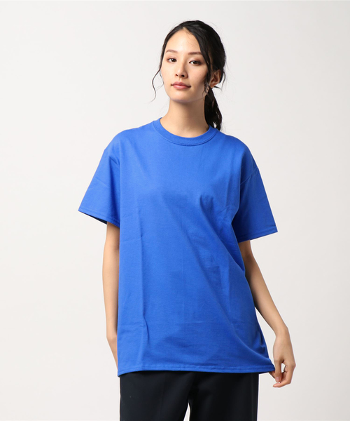 GILDAN（ギルダン）の「#glow of sunset/グローオブサンセット GILDAN 6ozウルトラコットンTEE W（Tシャツ/カットソー・レディース・ホワイト/ブラック/オリーブ/ライム/ブルー/ネイビー/パープル/ピンク/レッド/オレンジ/ライトグリーン/ライトインディゴブルー/ライトグレー・FREE）」の21枚目の写真