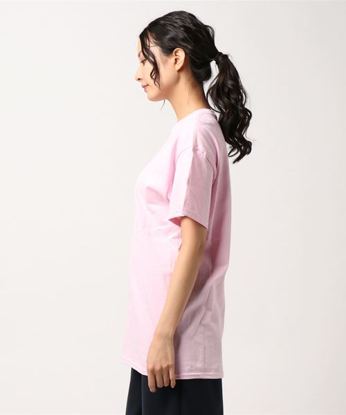 GILDAN（ギルダン）の「#glow of sunset/グローオブサンセット GILDAN 6ozウルトラコットンTEE W（Tシャツ/カットソー・レディース・ホワイト/ブラック/オリーブ/ライム/ブルー/ネイビー/パープル/ピンク/レッド/オレンジ/ライトグリーン/ライトインディゴブルー/ライトグレー・FREE）」の15枚目の写真