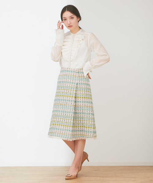 PICHE ABAHOUSE（ピシェ アバハウス）の「バックルラウンドパンプス（パンプス・レディース・ブラック/ホワイト/ベージュ・34/38/35/36/40/39/37）」の14枚目の写真