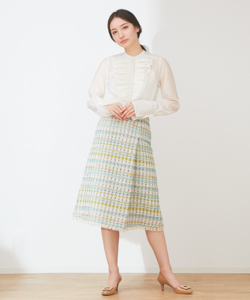PICHE ABAHOUSE（ピシェ アバハウス）の「バックルラウンドパンプス（パンプス・レディース・ブラック/ホワイト/ベージュ・34/38/35/36/40/39/37）」の15枚目の写真