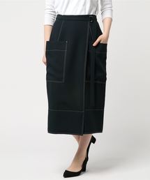 VINCA TOKYO デザインラップスカート