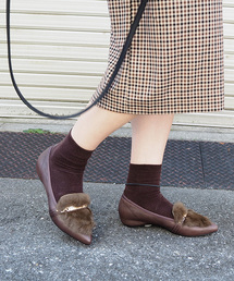 cava cava | ◆ cavacava (サヴァサヴァ) ◆ ファーローファーパンプス　1320145(パンプス)