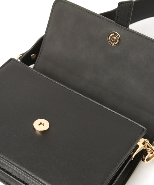 Andemiu（アンデミュウ）の「コンビミニショルダー805342（ショルダーバッグ・レディース・グリーン/ブラック/キャメル・FREE）」の18枚目の写真