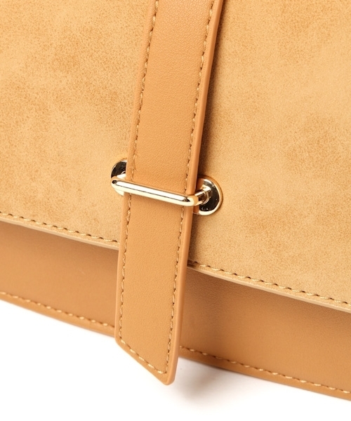 Andemiu（アンデミュウ）の「コンビミニショルダー805342（ショルダーバッグ・レディース・グリーン/ブラック/キャメル・FREE）」の21枚目の写真