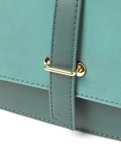 Andemiu（アンデミュウ）の「コンビミニショルダー805342（ショルダーバッグ・レディース・グリーン/ブラック/キャメル・FREE）」の22枚目の写真