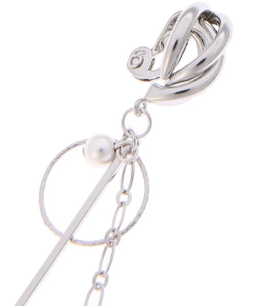 YECCA VECCA（イェッカヴェッカ）の「MIXパーツイヤリング（イヤリング・レディース・シルバー/ゴールド・FREE）」の5枚目の写真