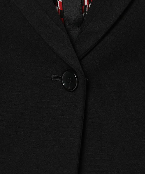 NARACAMICIE（ナラカミーチェ）の「【セットアップスーツ対応】ポンチテーラードジャケット（スーツジャケット・レディース・ブラック/ベージュ/グレー・SMALL/MEDIUM/LARGE）」の12枚目の写真