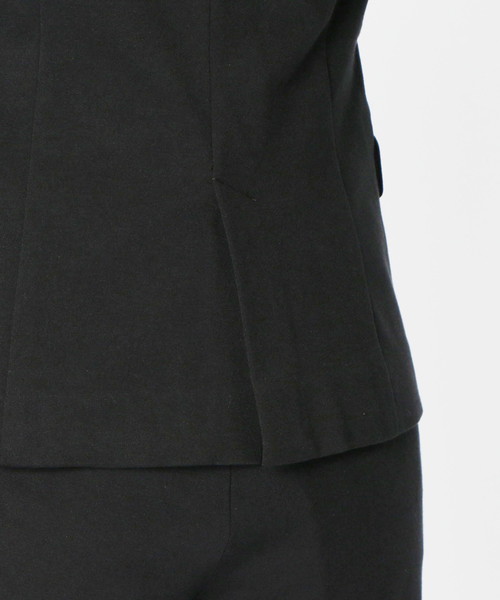 NARACAMICIE（ナラカミーチェ）の「【セットアップスーツ対応】ポンチテーラードジャケット（スーツジャケット・レディース・ブラック/ベージュ/グレー・SMALL/MEDIUM/LARGE）」の15枚目の写真