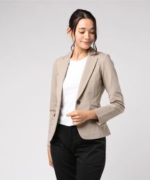 NARACAMICIE | 【セットアップスーツ対応】ポンチテーラードジャケット(スーツジャケット)