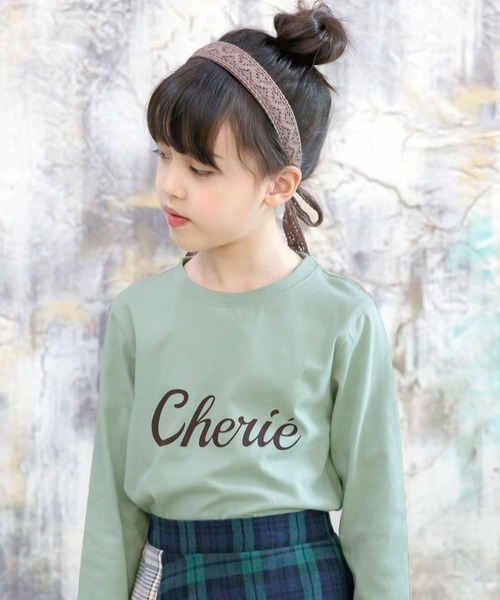 Bee des Bee（ビーデスビー）の「【コットン100％】長袖プリントTシャツ（Tシャツ/カットソー・キッズ・ブラック系その他5/ブラック系その他2/ブラック系その他/グレー系その他/グレー系その他3/ブラック系その他4/カーキ/グレー/ブラウン/ピンク系その他/ブラウン系その他/マスタード/モカ/サックスブルー/ホワイト/セージグリーン/ミント/ブルー系その他2/黄土色系/ブルー系その他3/ラベンダー/ライトブルー/ベージュ/カーキ系/ライトベージュ/ベージュ系その他/サックスブルー系/杢グレー/グレイッシュベージュ/パープル系その他/カーキ系1・110cm/100cm/120cm/130cm/140cm/150cm）」の20枚目の写真
