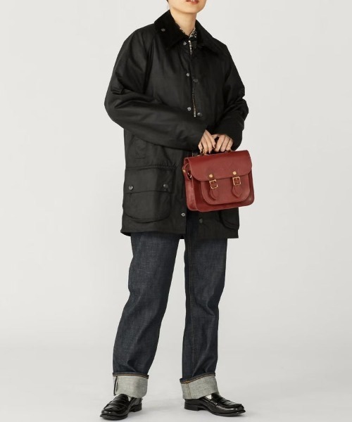 GLENROYAL(グレンロイヤル)の「【GLENROYAL/グレンロイヤル】サッチェルバッグ9インチ(ショルダーバッグ・レディース・ダークブルー/グレイッシュベージュ/ブラック/ダークブラウン/ボルドー/ブラウン/グレー/グリーン・00)」の18枚目の写真