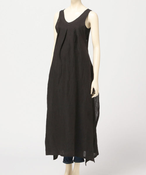 merrier BEAMS(メリアビームス)の「merrier BEAMS / 4WAY リネン ラップ ワンピース 9 (マタニティ対応)(ワンピース・レディース・ブラック/ブラウン系その他2・ONE SIZE)」の15枚目の写真