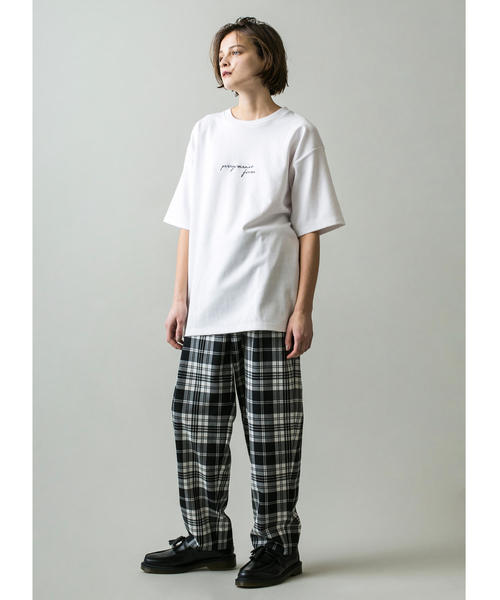 MONKEY TIME（モンキータイム）の「＜monkey time＞ TW TRO TARTAN WIDE 1P PANTS/ワイドパンツ（その他パンツ・メンズ・ブラック/ベージュ・S/M/L）」の10枚目の写真