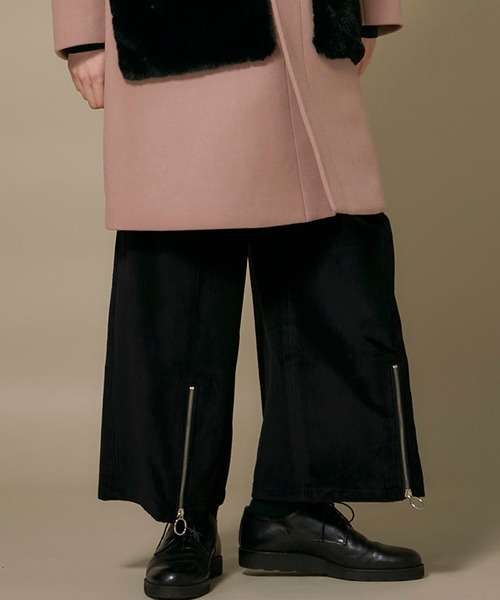 liberum(リベルム)の「【LIBERUM】コーデュロイワイドパンツ/2019AW PT02(その他パンツ・メンズ・ブラック/グリーン・1/2)」の8枚目の写真