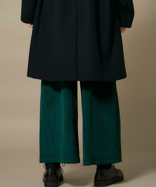 liberum(リベルム)の「【LIBERUM】コーデュロイワイドパンツ/2019AW PT02(その他パンツ・メンズ・ブラック/グリーン・1/2)」の12枚目の写真