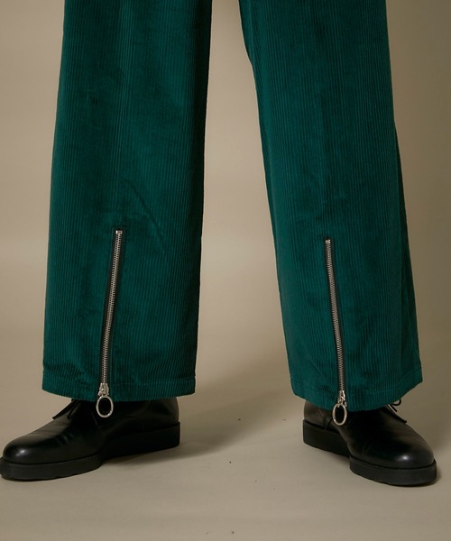liberum(リベルム)の「【LIBERUM】コーデュロイワイドパンツ/2019AW PT02(その他パンツ・メンズ・ブラック/グリーン・1/2)」の14枚目の写真