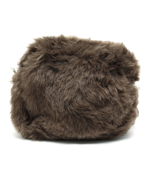 Ray BEAMS（レイビームス）の「TERESA CAMBI / フェイクファー ポシェット（ショルダーバッグ・レディース・ベージュ/ブラウン系その他・ONE SIZE）」の9枚目の写真