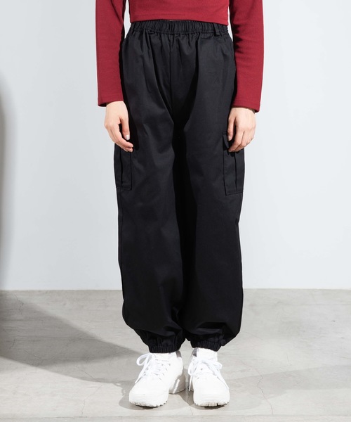 WEGO(ウィゴー)の「WEGO/カーゴポケットパンツ(カーゴパンツ・レディース・ブラック/その他1/パープル/その他2/ブラック系その他/ブラック系その他2・FREE)」の16枚目の写真