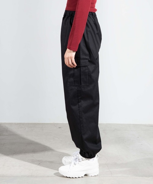 WEGO(ウィゴー)の「WEGO/カーゴポケットパンツ(カーゴパンツ・レディース・ブラック/その他1/パープル/その他2/ブラック系その他/ブラック系その他2・FREE)」の17枚目の写真