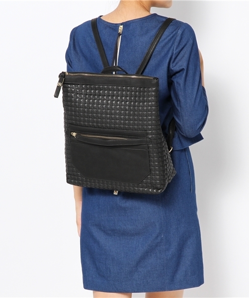 bpr BEAMS Women's(ビーピーアール ビームス)の「DANIELLE NICHOLE / "ASPEN" バックパック(バックパック/リュック・レディース・ブラック・ONE SIZE)」の13枚目の写真