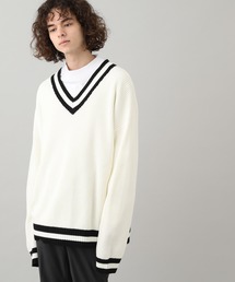 JUNRED | 【WEB別注】ビッグチルデンニット(ニット/セーター)