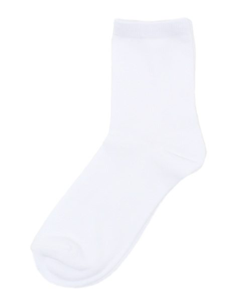 WEGO(ウィゴー)の「WEGO/無地ソックス(ソックス/靴下・レディース・グリーン/ワイン/ブラック/グレー/ライトパープル/ホワイト/イエロー・FREE)」の2枚目の写真