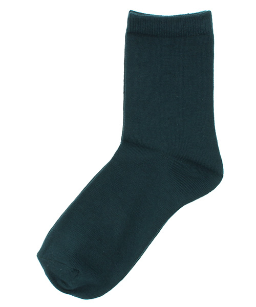 WEGO(ウィゴー)の「WEGO/無地ソックス(ソックス/靴下・レディース・グリーン/ワイン/ブラック/グレー/ライトパープル/ホワイト/イエロー・FREE)」の5枚目の写真