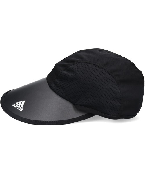 adidas(アディダス)の「【adidas】ADW 2WAY JOCKEY VISOR / 【アディダス】ジョッキーバイザー オーバーライド(サンバイザー・レディース・ブラック/ネイビー・FREE)」の5枚目の写真