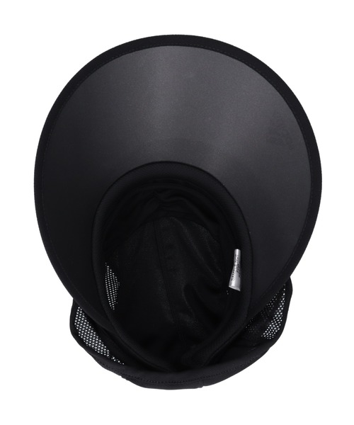 adidas(アディダス)の「【adidas】ADW 2WAY JOCKEY VISOR / 【アディダス】ジョッキーバイザー オーバーライド(サンバイザー・レディース・ブラック/ネイビー・FREE)」の7枚目の写真