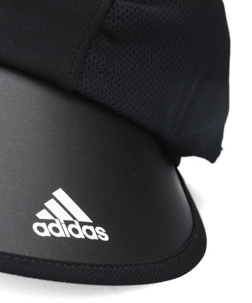 adidas(アディダス)の「【adidas】ADW 2WAY JOCKEY VISOR / 【アディダス】ジョッキーバイザー オーバーライド(サンバイザー・レディース・ブラック/ネイビー・FREE)」の9枚目の写真