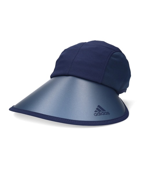 adidas(アディダス)の「【adidas】ADW 2WAY JOCKEY VISOR / 【アディダス】ジョッキーバイザー オーバーライド(サンバイザー・レディース・ブラック/ネイビー・FREE)」の16枚目の写真