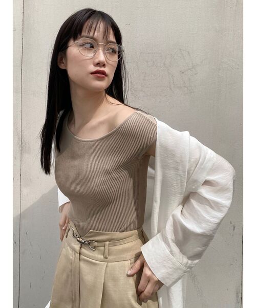 MURUA（ムルーア）の「ルーズオーバーシャツ（シャツ/ブラウス・レディース・ホワイト/ベージュ/ピンク・FREE）」の19枚目の写真