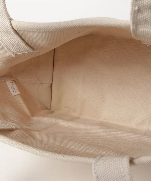 Libra Cue(リブラ キュー)の「DISCUS CANVAS TOTE Ssize(トートバッグ・レディース・ナチュラル・FREE)」の8枚目の写真