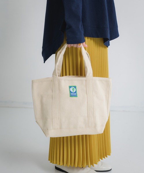 Libra Cue(リブラ キュー)の「DISCUS CANVAS TOTE Ssize(トートバッグ・レディース・ナチュラル・FREE)」の1枚目の写真