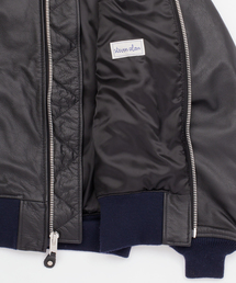 Schott Steven alan MA1 レザー　urbanic30 Schott Steven alan MA1 レザー urbanic30 - メルカリ