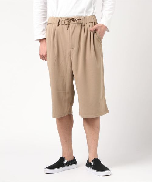 INNOCENT(イノセント)の「梨地7分丈ルーズパンツ(その他パンツ・レディース・チャコールグレー/ブラック/ベージュ/ブラウン/ブルー/グレイッシュベージュ・MEDIUM/LARGE)」の5枚目の写真