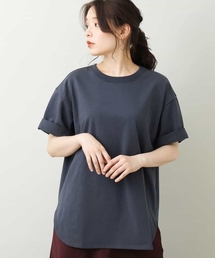 MK MICHEL KLEIN | 【洗濯機で洗える】裏毛ビッグTシャツ(Tシャツ/カットソー)
