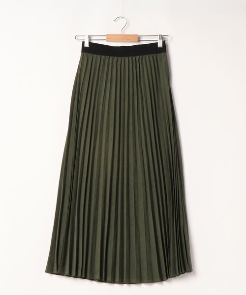 rps（アールピーエス）の「ツイルピーチプリーツスカート（スカート・レディース・ブラウン/チャコールグレー/ラベンダー/カーキ・M）」の21枚目の写真