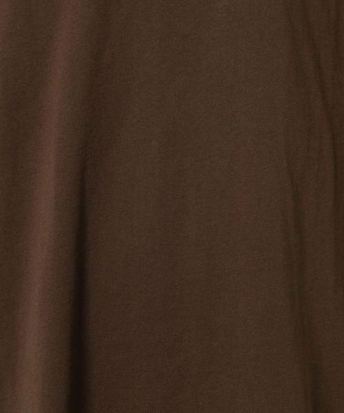 LAKOLE(ラコレ)の「オープンエンドスーパーBIG-Tシャツ / LAKOLE(Tシャツ/カットソー・レディース・バーガンディー/オフホワイト/サンドグレー/ダークブラウン/ブルー・MEDIUM/SMALL)」の10枚目の写真