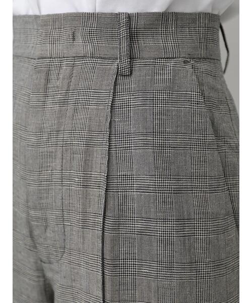 AMERICAN HOLIC（アメリカンホリック）の「センタータックリネンブレンドパンツ　〇＊（その他パンツ・レディース・ブラウン/その他9/ダークネイビー・M/L）」の18枚目の写真