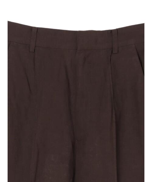 AMERICAN HOLIC（アメリカンホリック）の「センタータックリネンブレンドパンツ　〇＊（その他パンツ・レディース・ブラウン/その他9/ダークネイビー・M/L）」の14枚目の写真