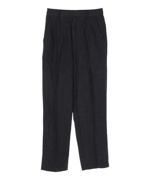 AMERICAN HOLIC（アメリカンホリック）の「センタータックリネンブレンドパンツ　〇＊（その他パンツ・レディース・ブラウン/その他9/ダークネイビー・M/L）」の10枚目の写真