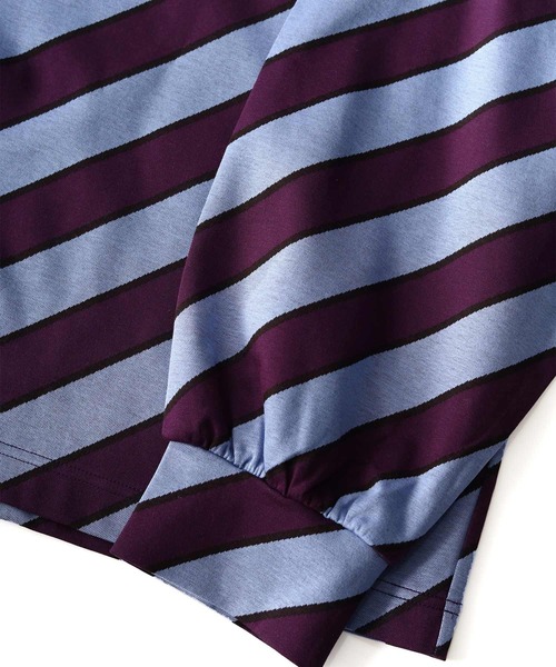 SHAREEF（シャリーフ）の「BIAS LINE JQ L/S PULL OVER（Tシャツ/カットソー・メンズ・ブルー系その他/グリーン系その他/ブラック系その他・3/1/2）」の5枚目の写真