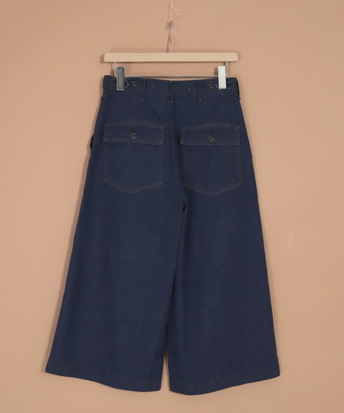 オムニゴッド　デニムキュロットパンツ OMNIGOD womens / オムニゴッド ] 10ozデニム 5Pイージーワイド