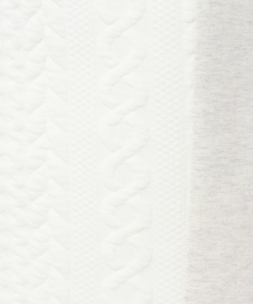 Another Edition（アナザーエディション）の「フクレジャカードカットスカート/AE フクレ JQ CUT SK◆（スカート・レディース・オフホワイト/ブラック/ダークグレー・フリー）」の11枚目の写真