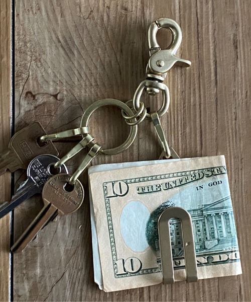 Hawk Company(ホークカンパニー)の「【Hawk Company】ボトルオープナー&ルーレット マネークリップ ブラスキーホルダー/7529/7529-1/真鍮 Made in Japan(キーホルダー・メンズ・ブラック/シルバー/ゴールド/ゴールド系その他2/シルバー系2/ゴールド系その他3/ブラック系その他2/シルバー系その他3・FREE)」の4枚目の写真