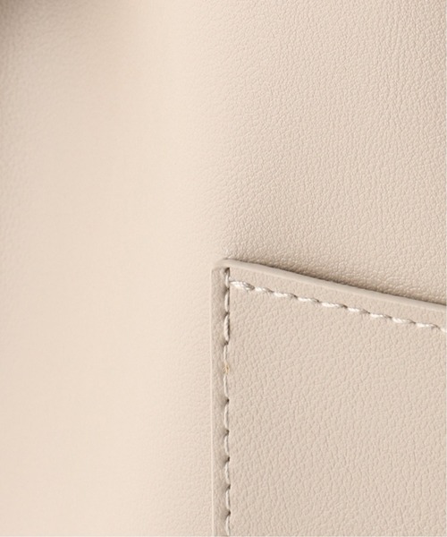 Simplicite（サンプリシテ）の「ソフトギャザーワンハンドルトートバッグ◆（トートバッグ・レディース・アイボリー/グレー/ベージュ・FREE）」の13枚目の写真