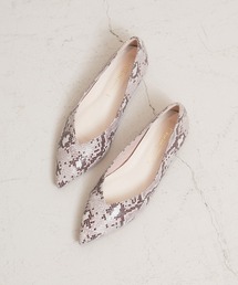 PICHE ABAHOUSE | 【最高パンプス/1cmヒール】美脚×快適 ポインテッドフラットパンプス(パンプス)